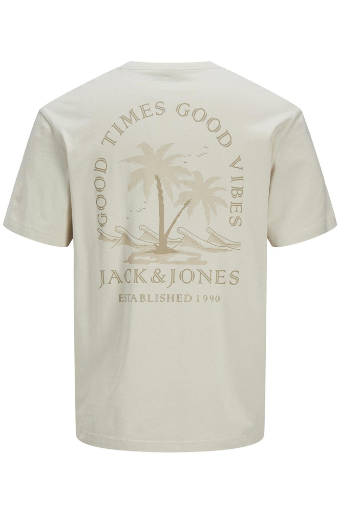 JJSUMMER VIBES TEE SS CREW NECK 12269372 MOONBEAM